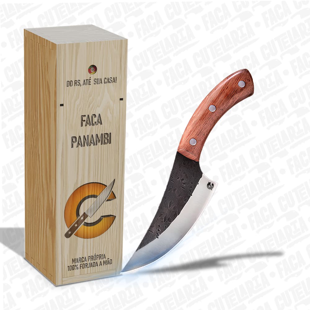 Faca Panambi - Cutelaria Forjada A Mao + Garantia