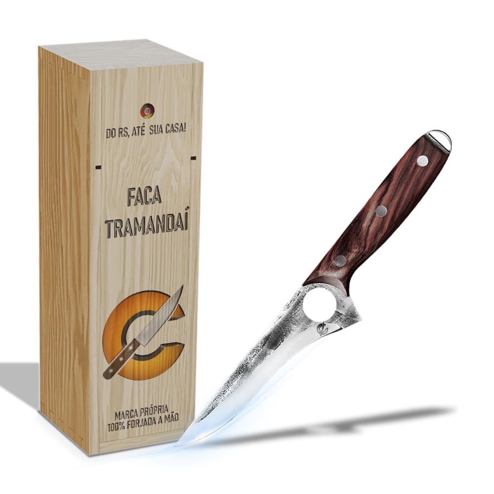 Faca Tramandai - Cutelaria Forjada A Mao + Garantia